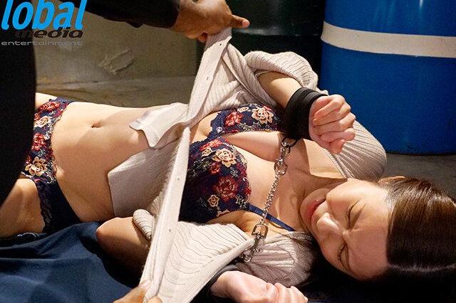 【黒人巨大マラ凌辱】結婚資金バイトの罠で犯され…極太輪姦中出し連発で絶望アクメの地獄♡