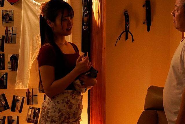 【拘束スローピス】大嫌い義父に夫出張中襲われ…下着紛失盗撮部屋で中出し絶頂連発地獄♡