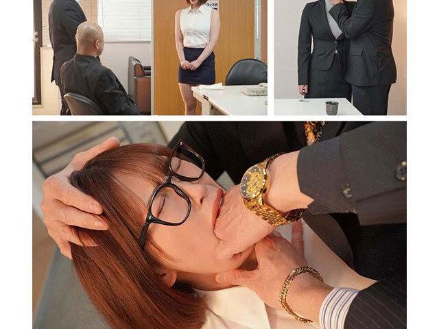 【喉奥パイズリごっくん秘書】巨尻美女がクズ社長の性処理玩具に…えずき汁まみれイラマ中出し連発！